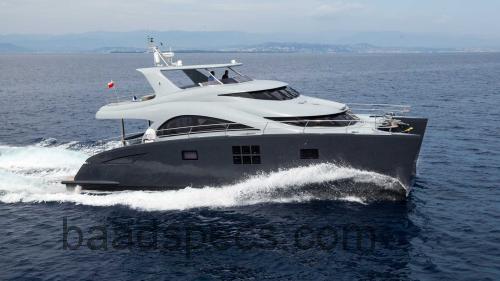 Sunreef 60 Power anmeldelser og tekniske specifikationer